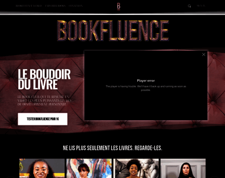 Bookfluence.fr thumbnail