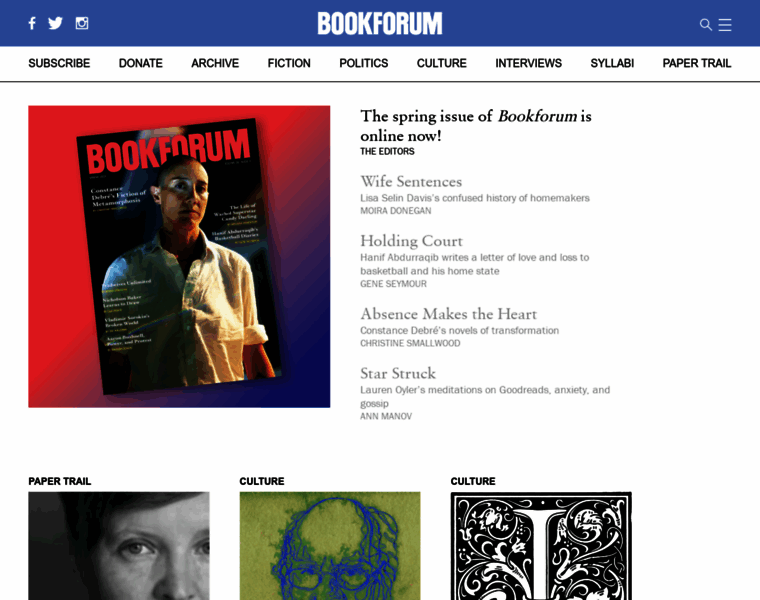 Bookforum.com thumbnail