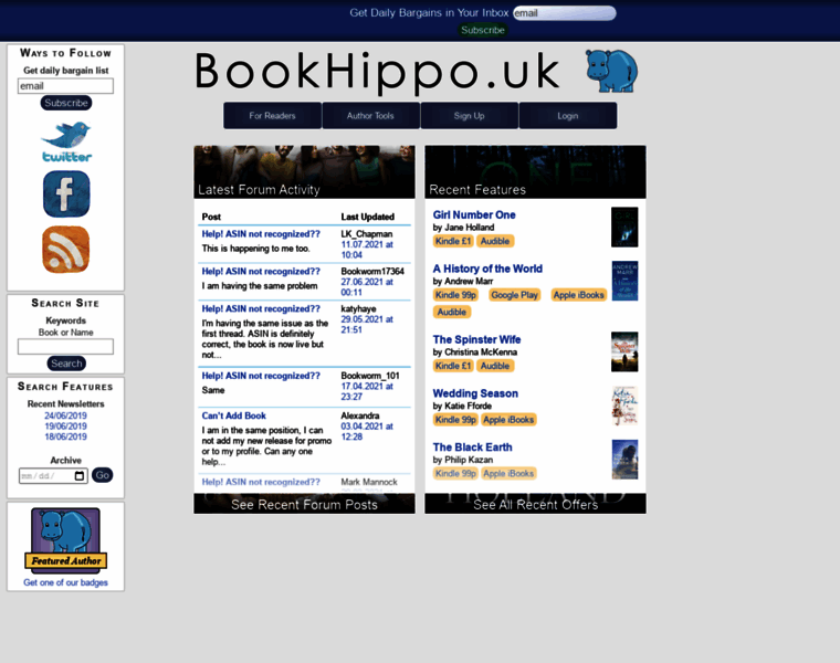 Bookhippo.uk thumbnail