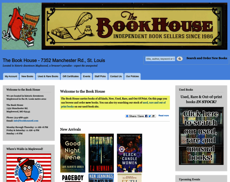 Bookhousestl.com thumbnail
