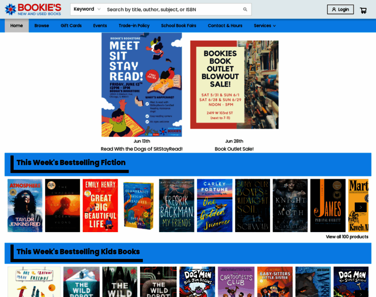 Bookiesbookstores.com thumbnail Bookiesbookstores.com thumbnail