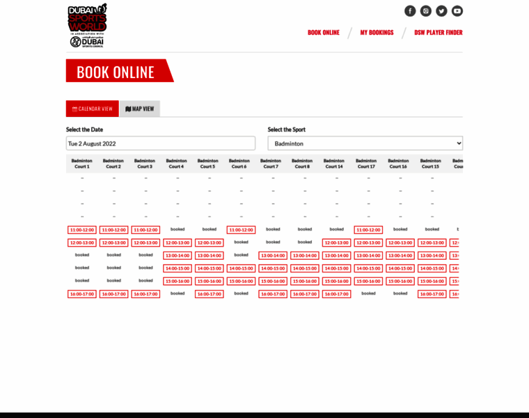 Booking.dubaisportsworld.ae thumbnail