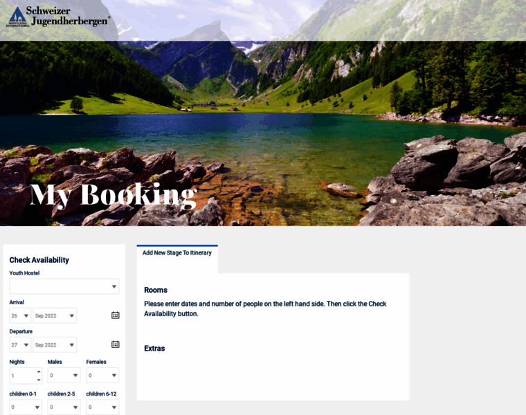 Booking.youthhostel.ch thumbnail