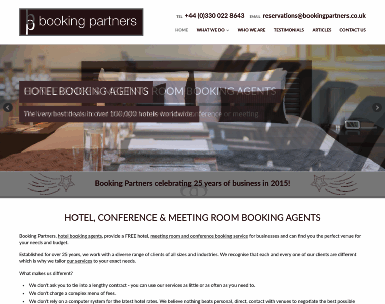 Bookingpartners.co.uk thumbnail