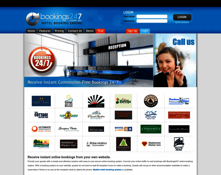 Bookings247.com.au thumbnail