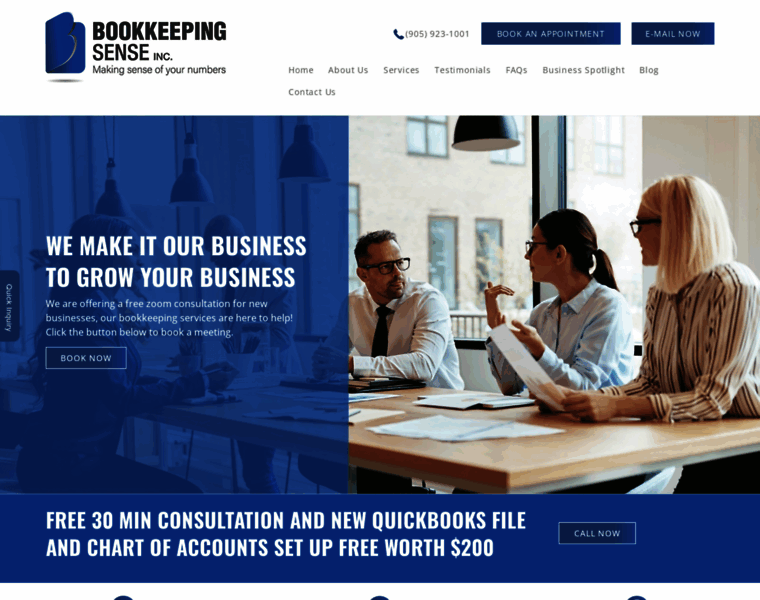 Bookkeepingsense.ca thumbnail