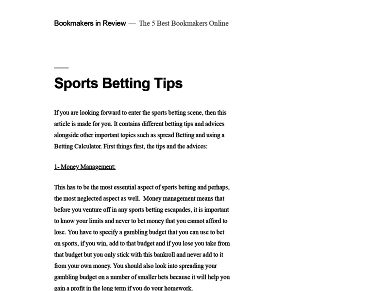 Bookmakers.me thumbnail