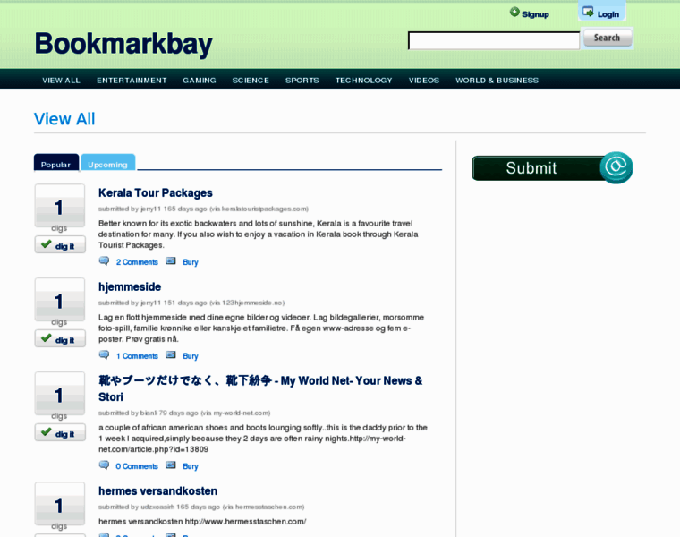 Bookmarkbay.org thumbnail