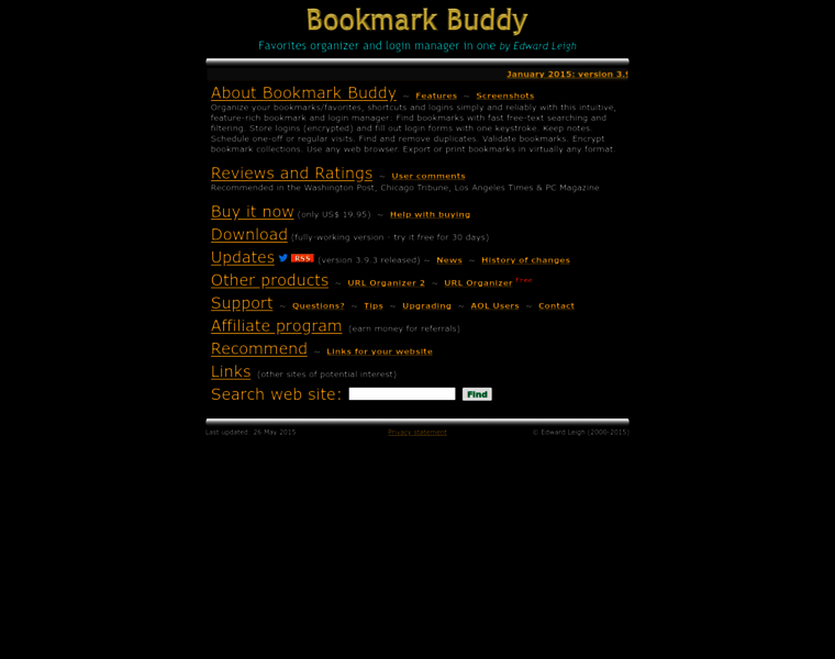 Bookmarkbuddy.net thumbnail