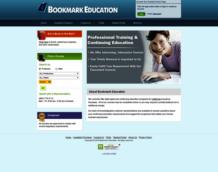 Bookmarkeducation.com thumbnail