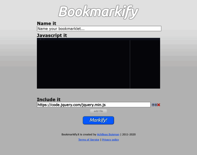 Bookmarkify.it thumbnail