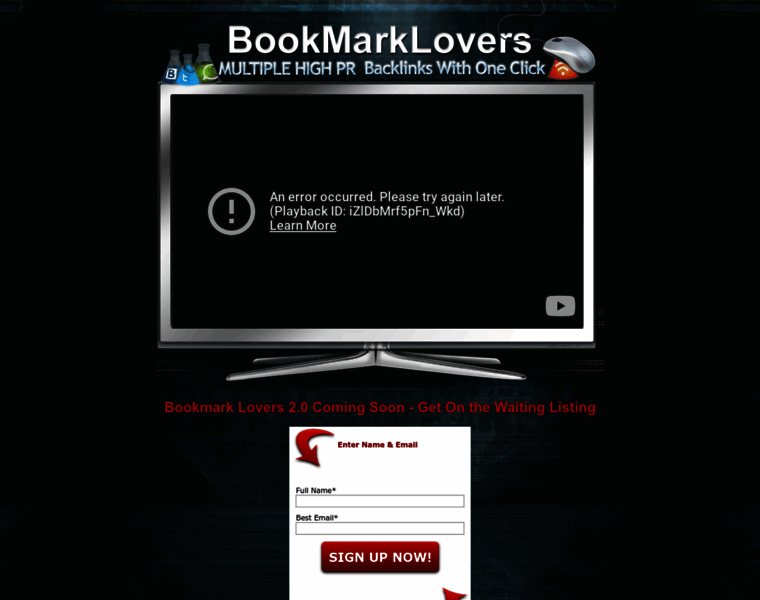 Bookmarklovers.com thumbnail