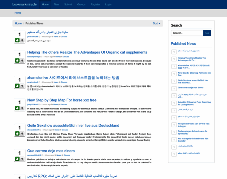 Bookmarkmiracle.com thumbnail Bookmarkmiracle.com thumbnail