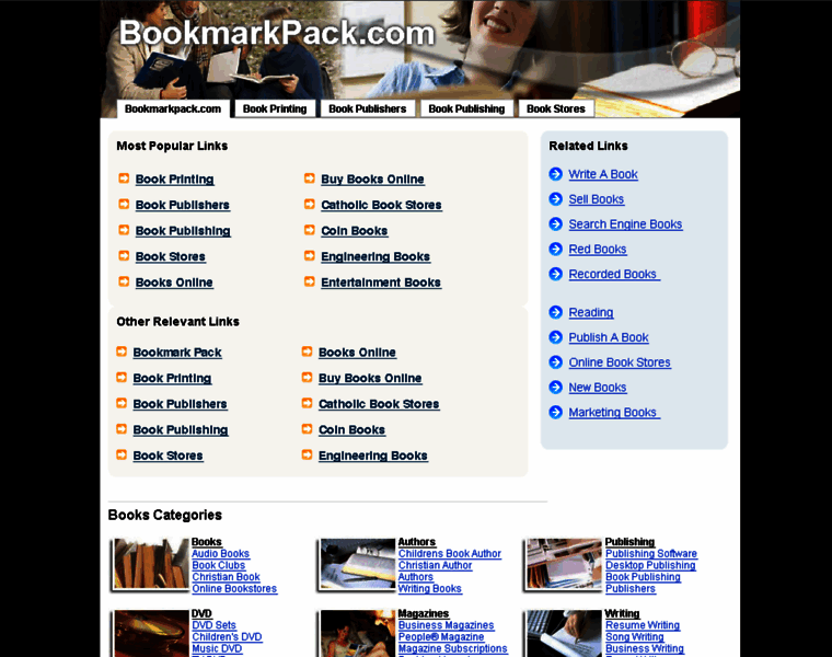 Bookmarkpack.com thumbnail