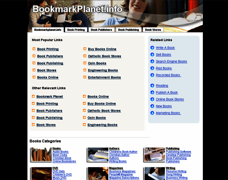 Bookmarkplanet.info thumbnail