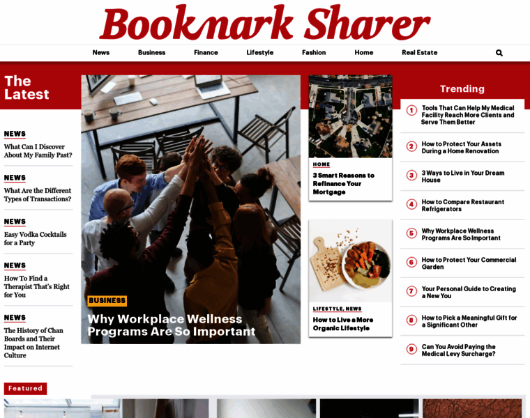 Bookmarksharer.com thumbnail