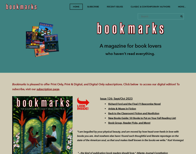 Bookmarksmagazine.com thumbnail