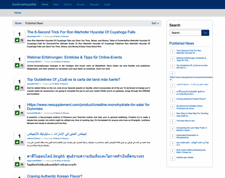 Bookmarksparkle.com thumbnail Bookmarksparkle.com thumbnail