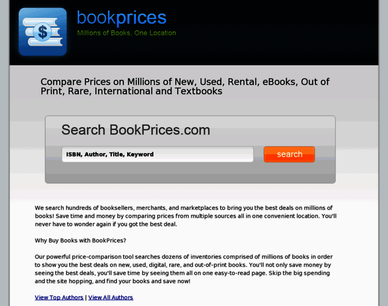 Bookprices.com thumbnail