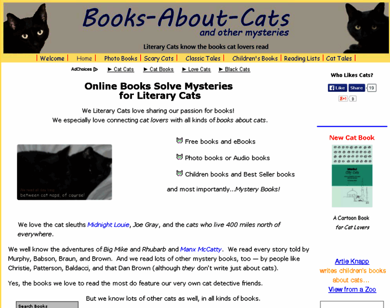 Books-about-cats.com thumbnail