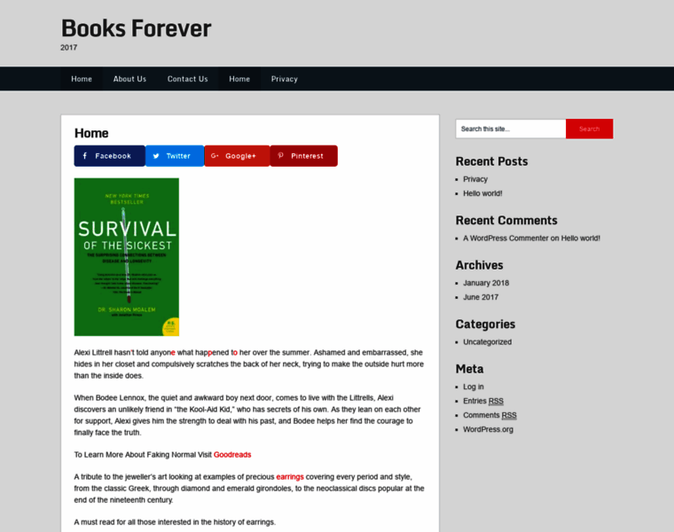 Books-forever.net.au thumbnail