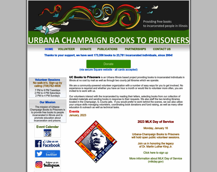 Books2prisoners.org thumbnail