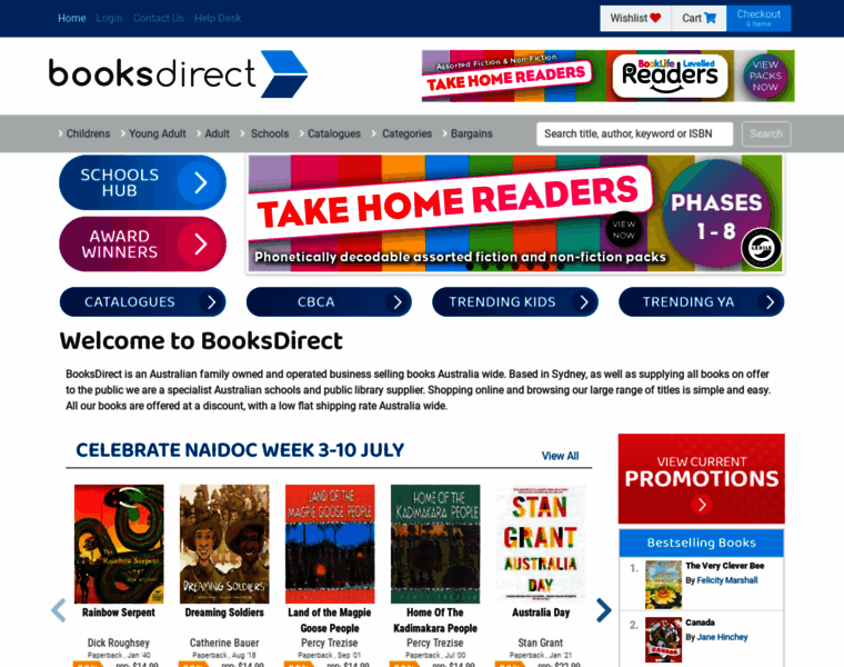 Booksdirect.com.au thumbnail