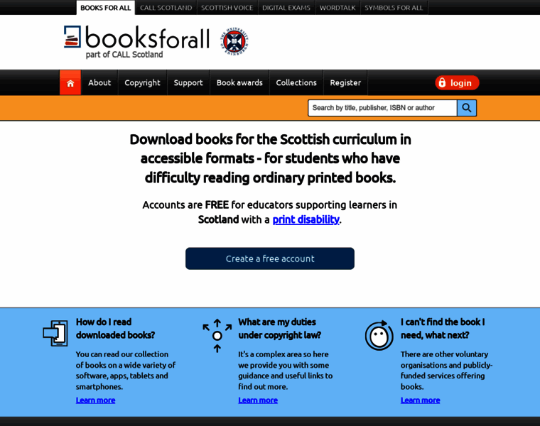 Booksforall.org.uk thumbnail