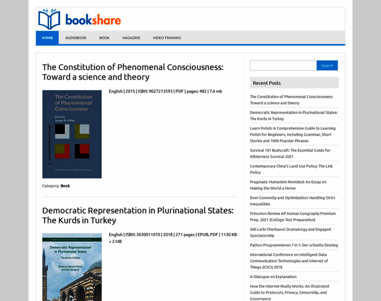 Bookshare.biz thumbnail