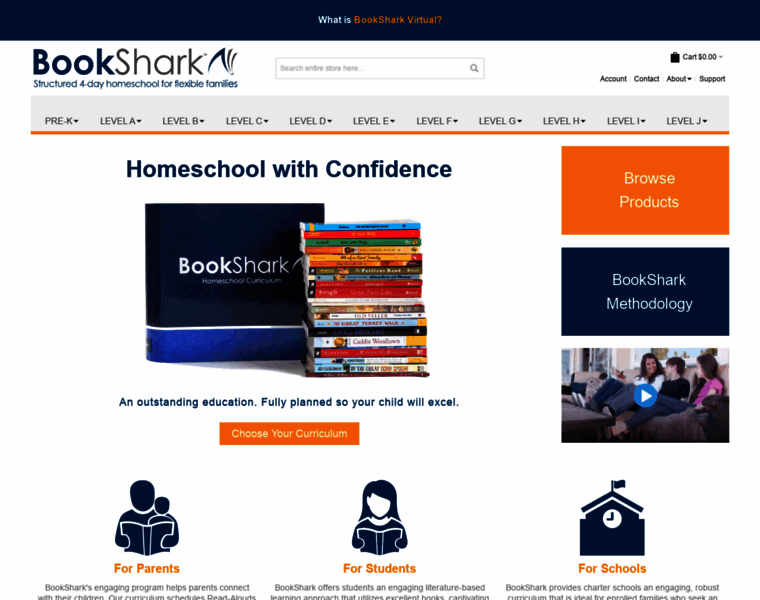 Bookshark.com thumbnail