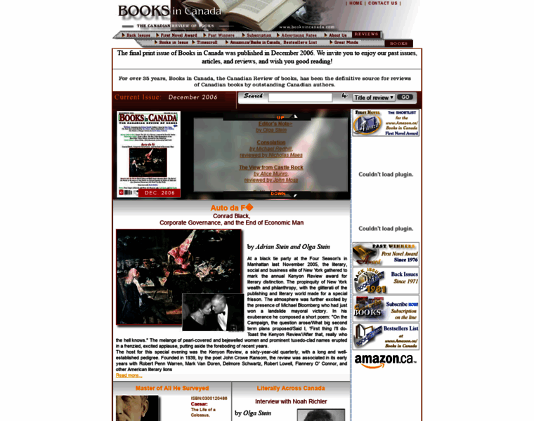 Booksincanada.com thumbnail