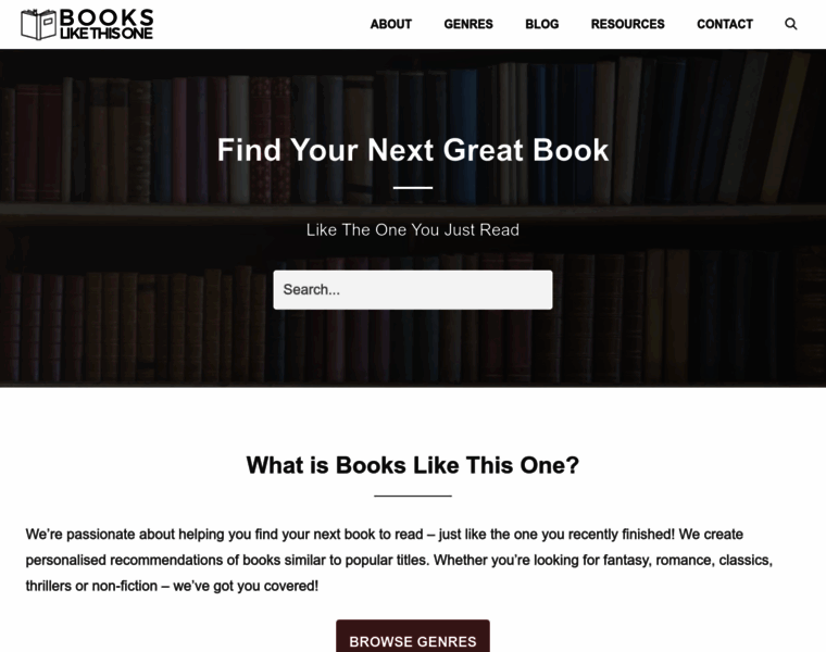 Bookslikethisone.com thumbnail
