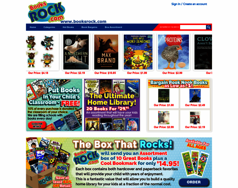 Booksrock.com thumbnail