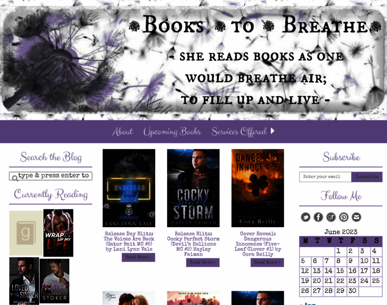 Bookstobreathe.com thumbnail