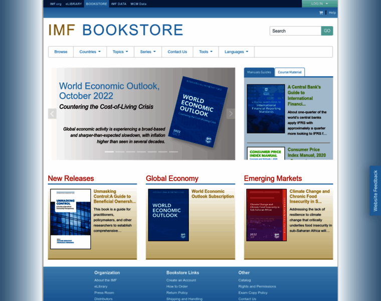 Bookstore.imf.org thumbnail