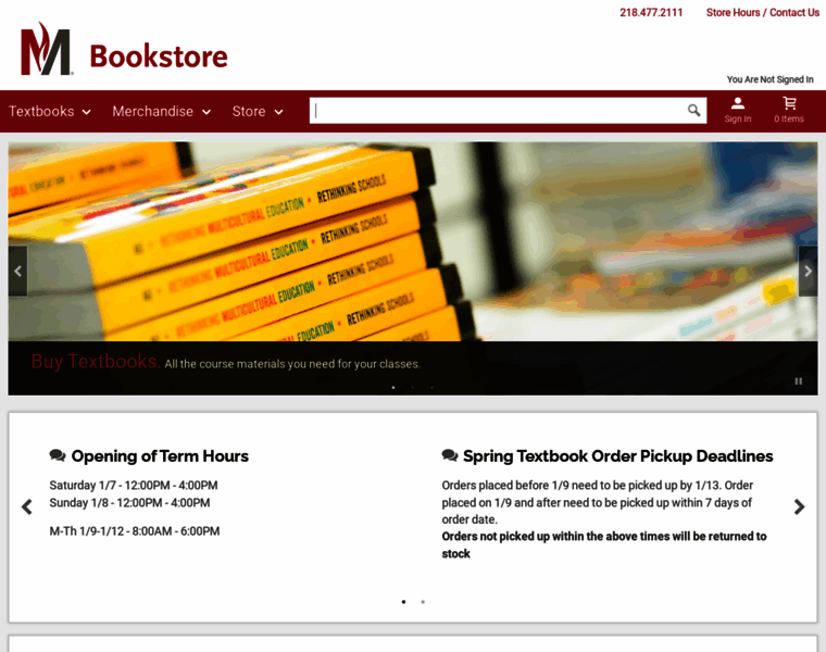 Bookstore.mnstate.edu thumbnail