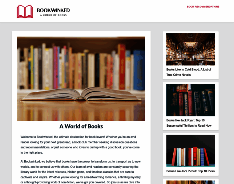 Bookwinked.com thumbnail
