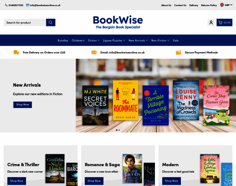 Bookwiseonline.co.uk thumbnail