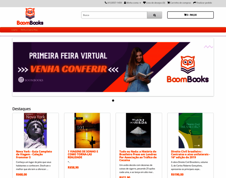 Boombooks.com.br thumbnail
