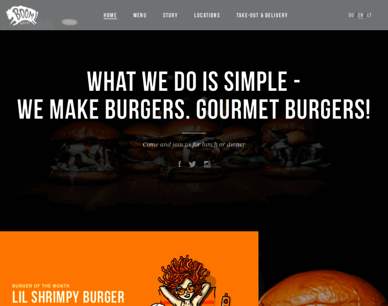 Boomburgers.com thumbnail