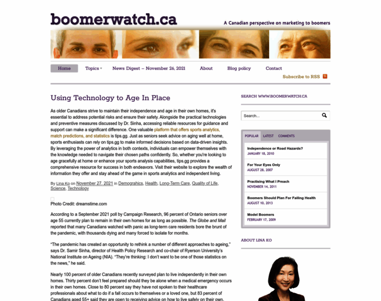 Boomerwatch.ca thumbnail