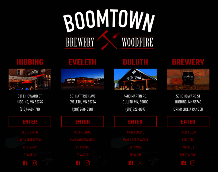 Boomtownwoodfire.com thumbnail