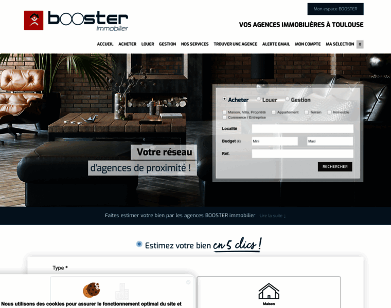 Booster-immobilier.com thumbnail