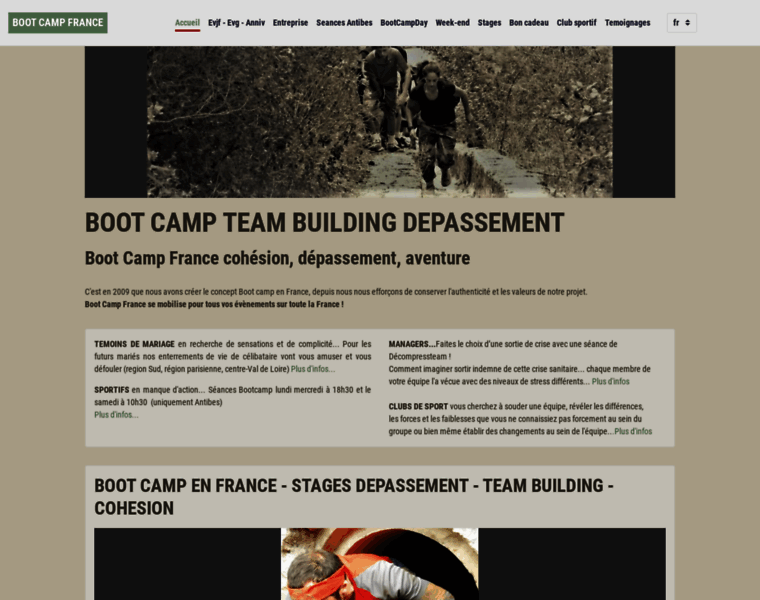 Boot-camp-france.com thumbnail