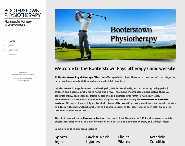 Booterstownphysiotherapy.net thumbnail