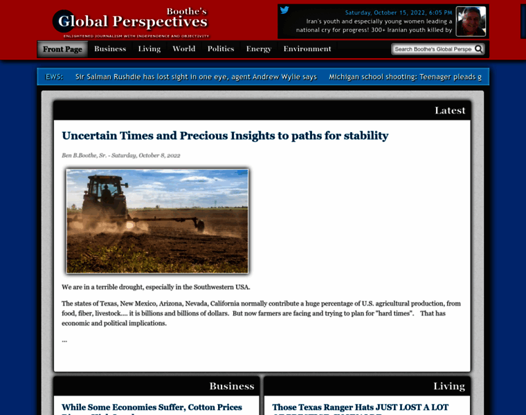 Bootheglobalperspectives.com thumbnail