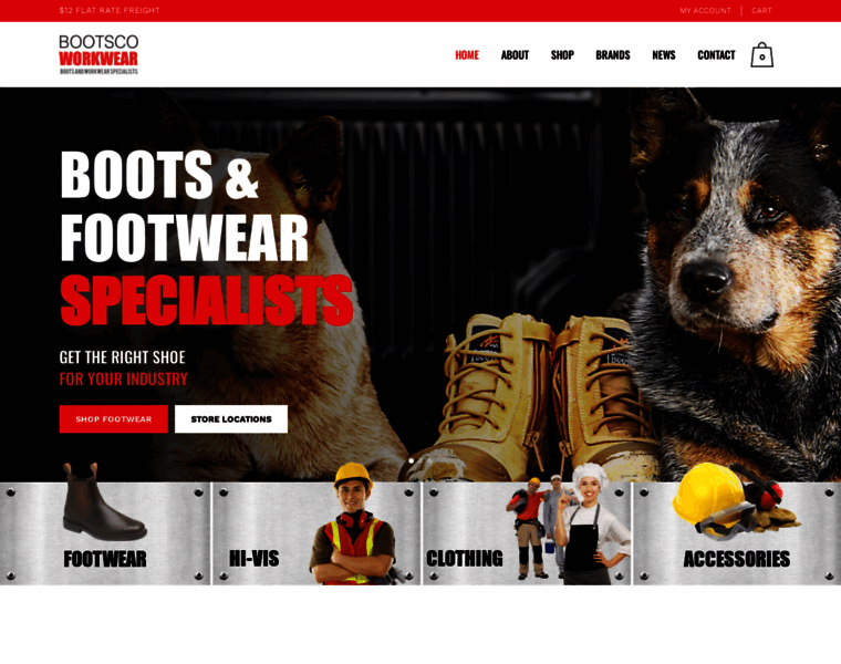 Bootscoworkwear.com.au thumbnail
