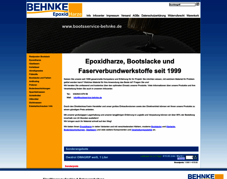 Bootsservice-behnke.de thumbnail