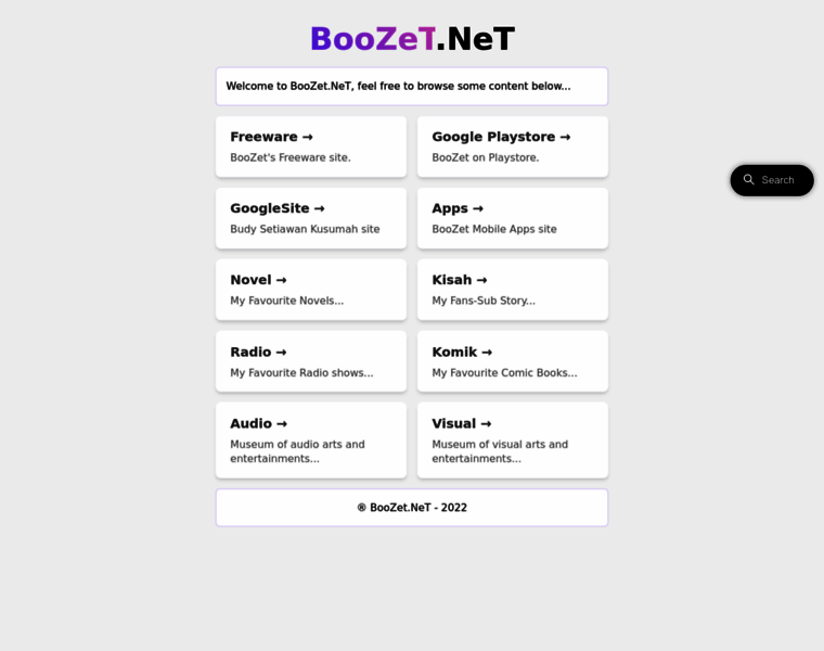 Boozet.net thumbnail