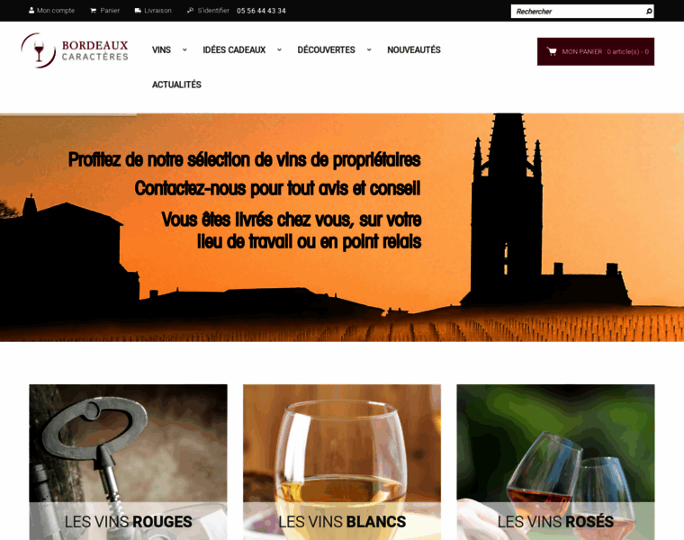 Bordeauxcaracteres.com thumbnail